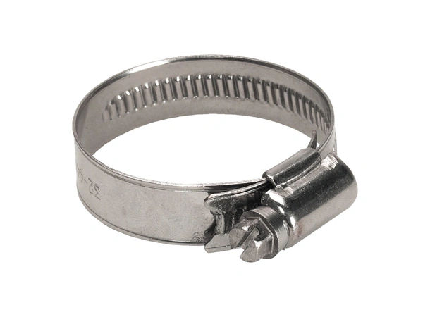 Slangeklemme 316, Ø23-35mm Syrefast Stål 316